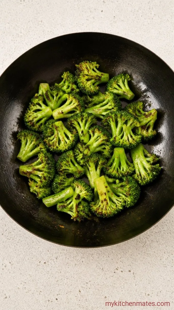 Step 3: Stir-Fry the Broccoli