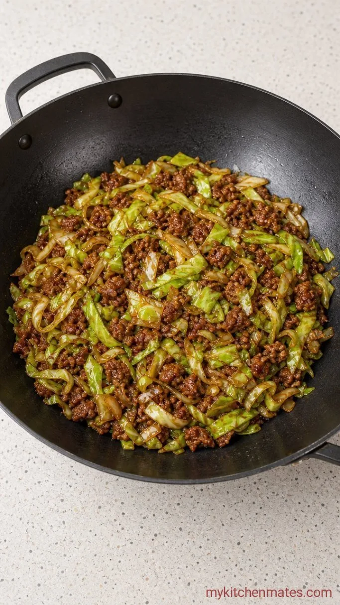 Step 3: Stir Fry the Cabbage