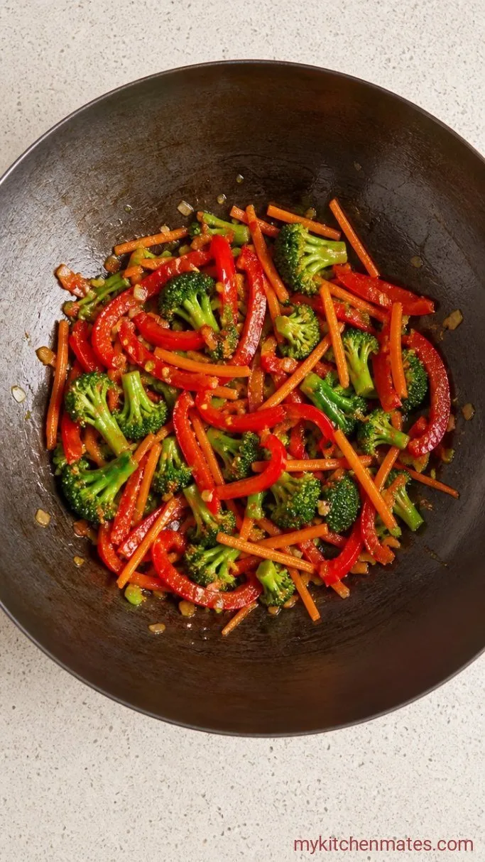 Step 3: Stir-Fry the Vegetables