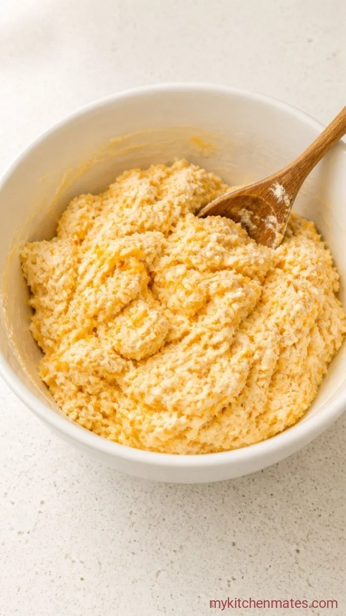 Step 3: Stir in the Buttermilk and Cheese