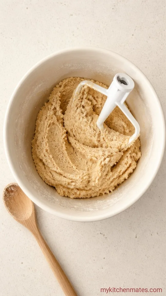 Soft and Buttery Fall Sugar Cookies (Perfect for Cut-Outs) Step 3: Stir in the Flour Mixture