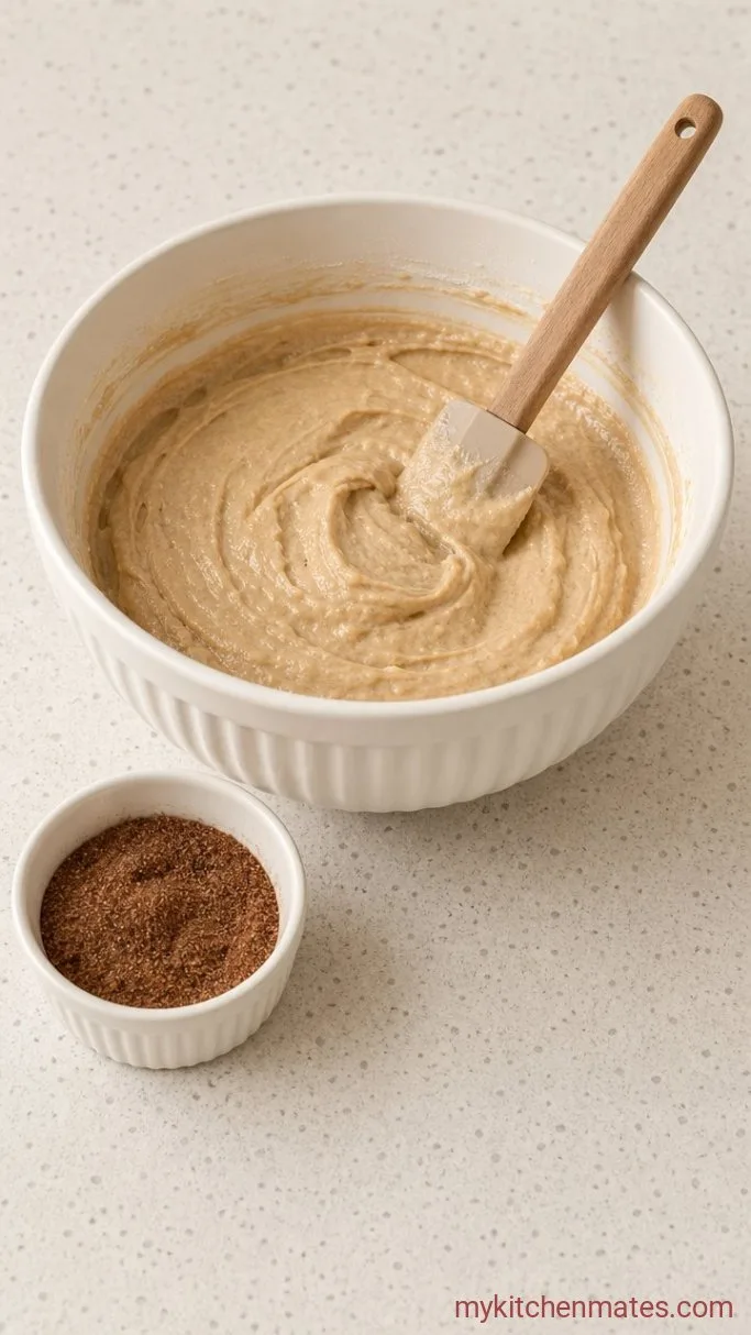 Step 3: Stir the Batter and Prep the Swirl