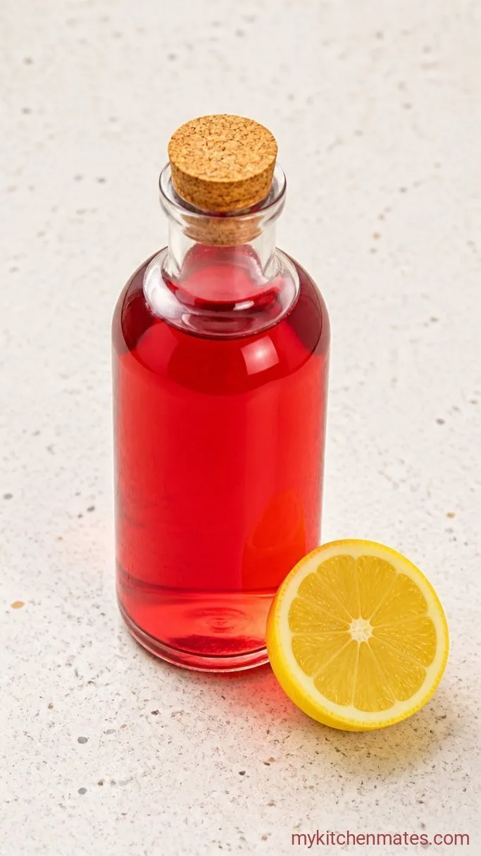 Step 3: Strain and Pour the Syrup