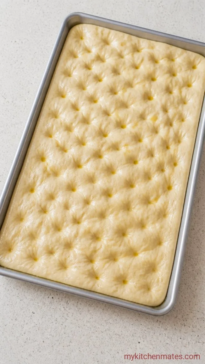 Step 3: Stretch and Dimple the Dough