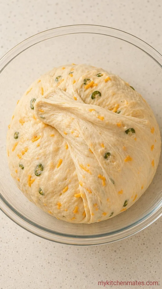 Step 3: Stretch and Fold the Dough