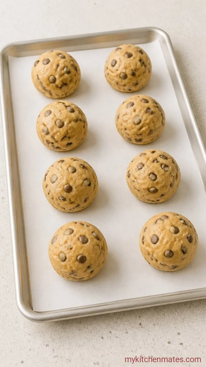 Thick and Chewy Oreo Stuffed Cookies Step 3: Stuff and Chill the Cookies