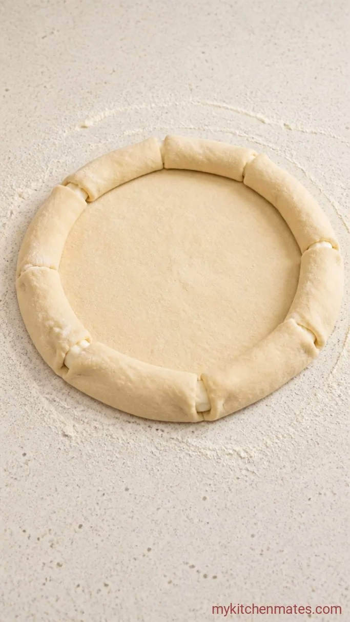 Stuffed Crust Pizza That’s Actually Easy to Make at Home Step 3: Stuff the Crust