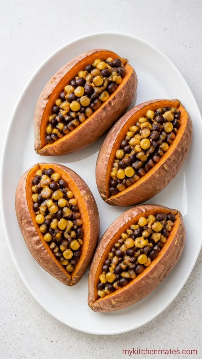 Step 3: Stuff the Sweet Potatoes