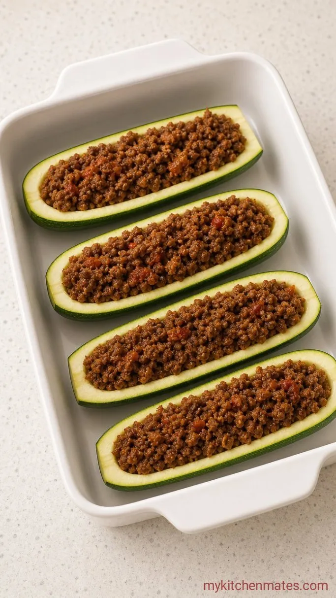 Step 3: Stuff the Zucchini
