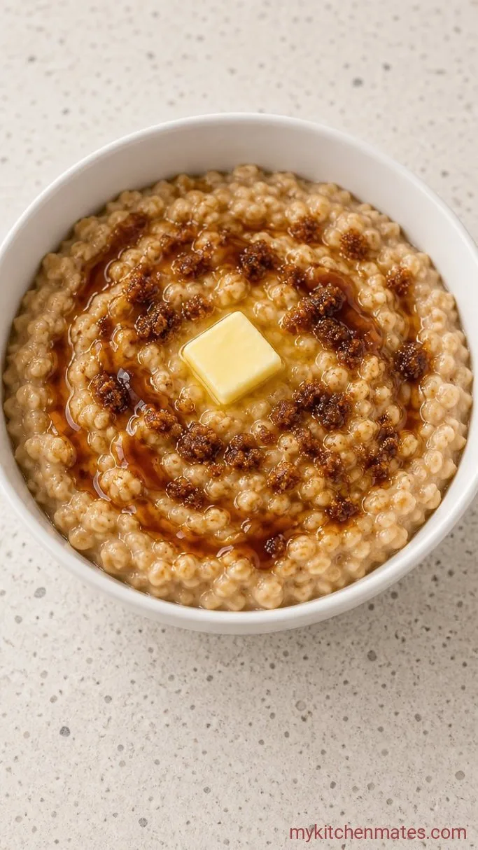 Maple Brown Sugar Oatmeal (Better Than the Packet) Step 3: Sweeten and Serve