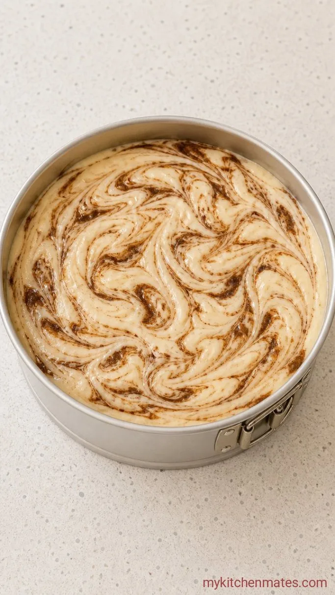 Step 3: Swirl the Cinnamon