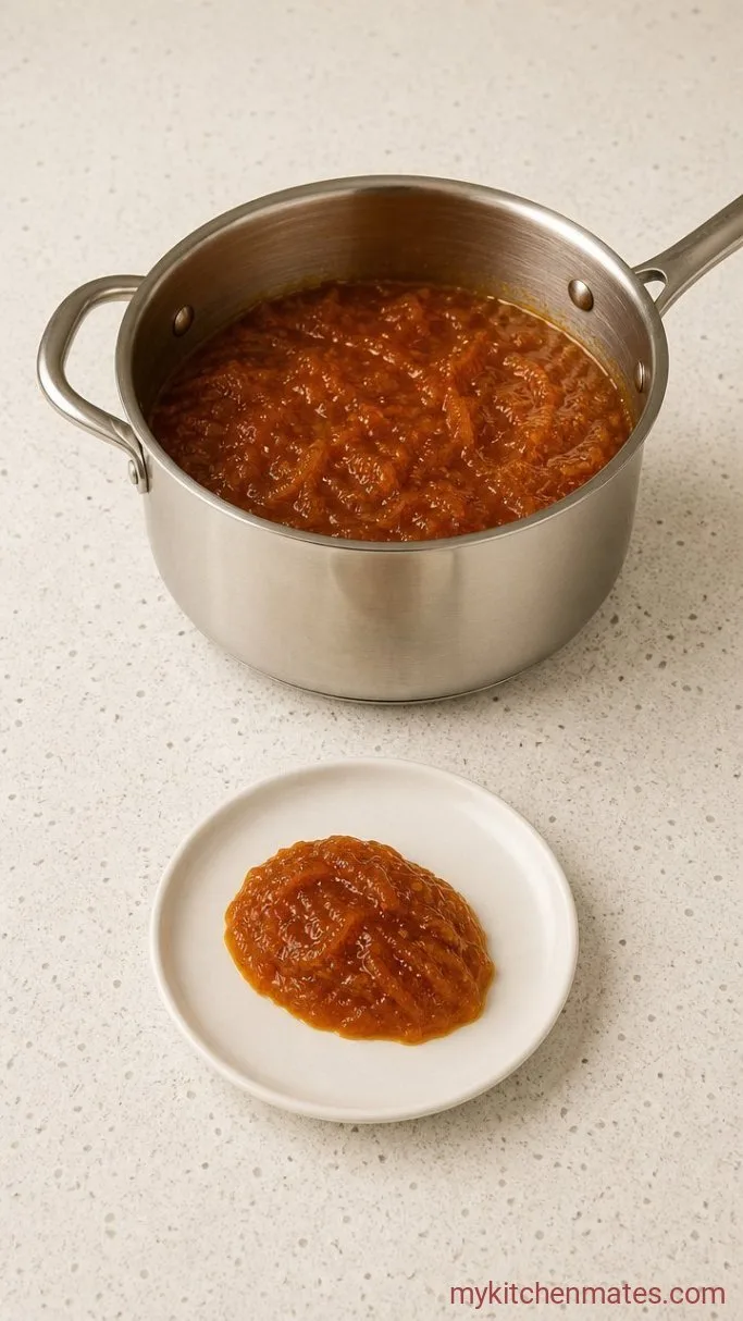 Spiced Carrot Cake Jam (No Pectin Needed) Step 3: Test the Set