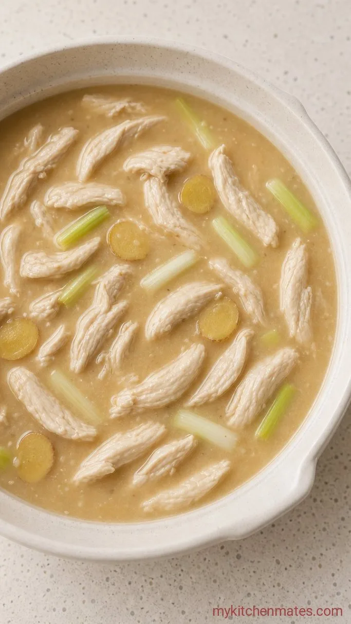 Creamy Chicken Velvet Soup in 30 Minutes Step 3: Thicken the Broth