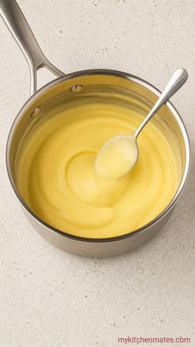 Step 3: Thicken the Custard