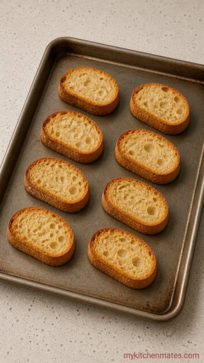 Deeply Savory Vegetarian French Onion Soup Step 3: Toast the Bread