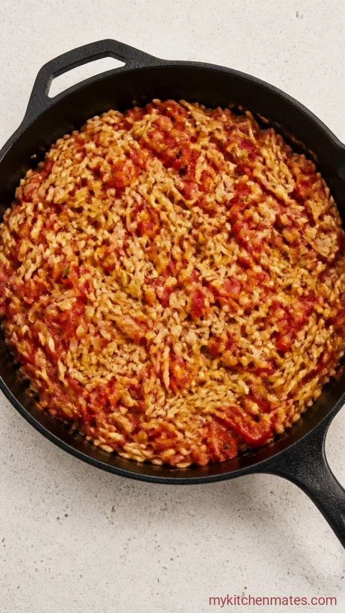 Step 3: Toast the Orzo