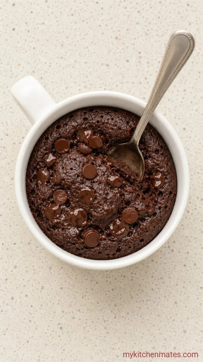 5-Minute Paleo Mug Cake Step 3: Top and Dig In