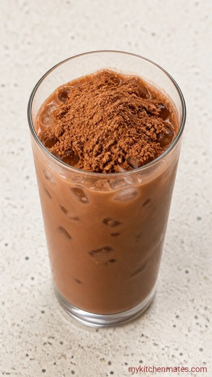 Thick, Iced Milo Dinosaur (3 Simple Ingredients, 5 Minutes) Step 3: Top It with Milo Powder