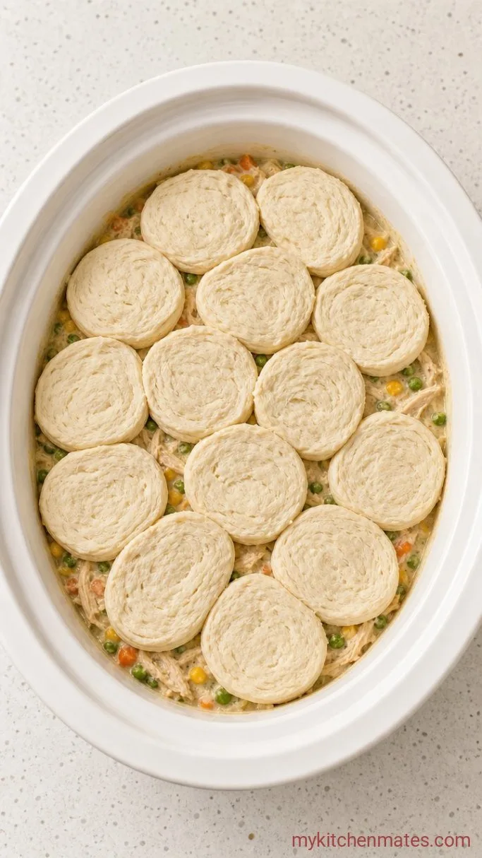 Step 3: Top with the Biscuit Halves