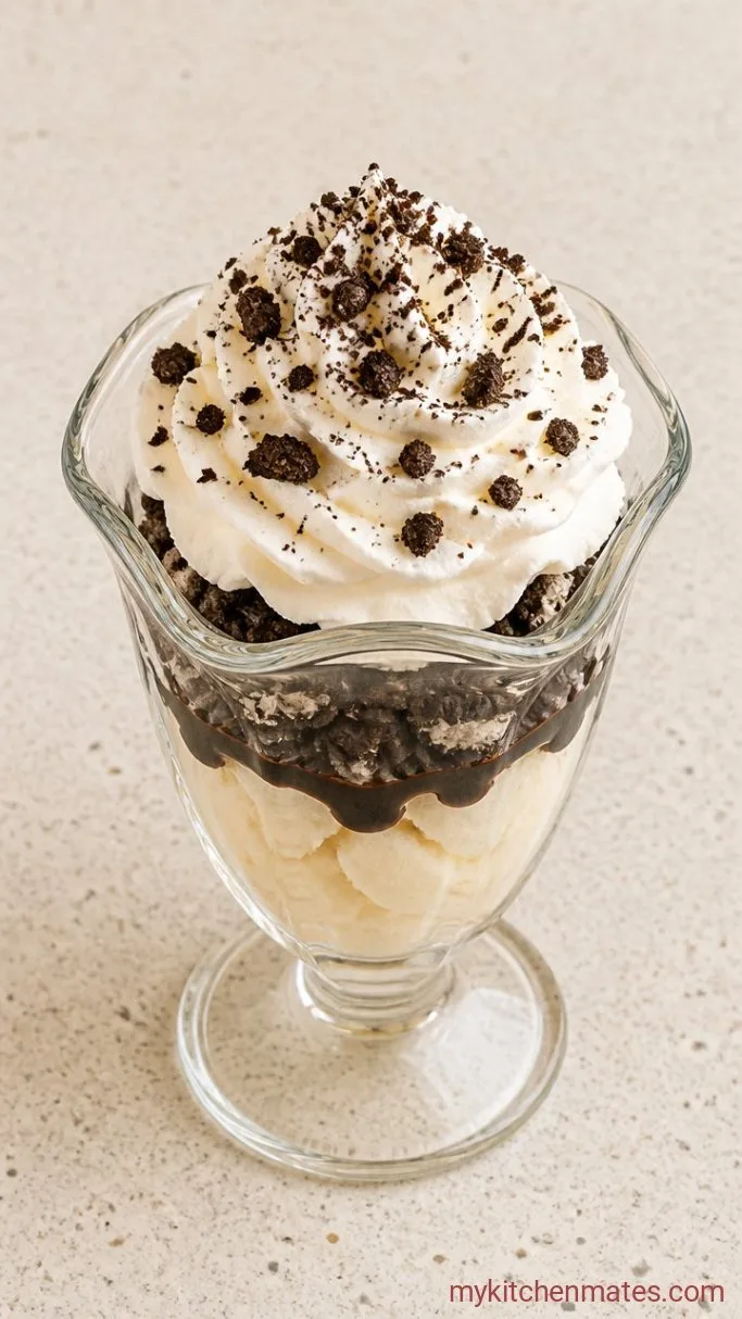 5-Minute Ice Cream Parfaits Step 3: Top with Whipped Cream