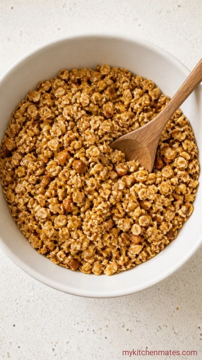Step 3: Toss and Coat the Granola