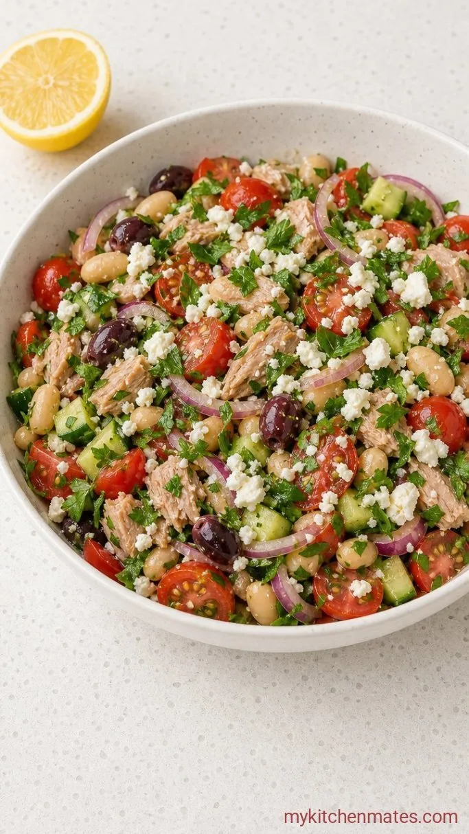 Step 3: Toss and Finish with Feta