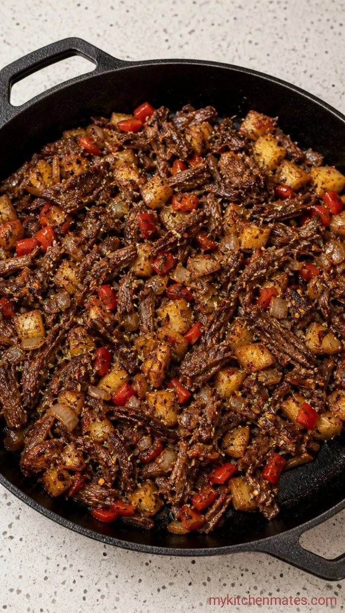 Step 3: Toss in the Beef