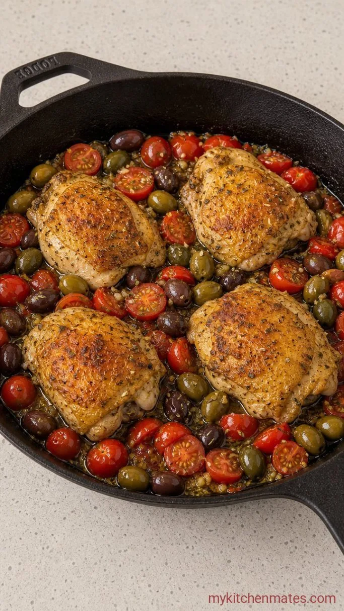 Step 3: Toss in the Tomatoes and Olives