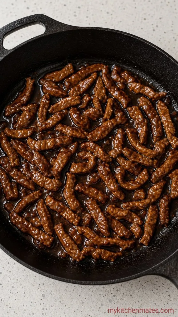 Step 3: Toss the Beef in Sauce