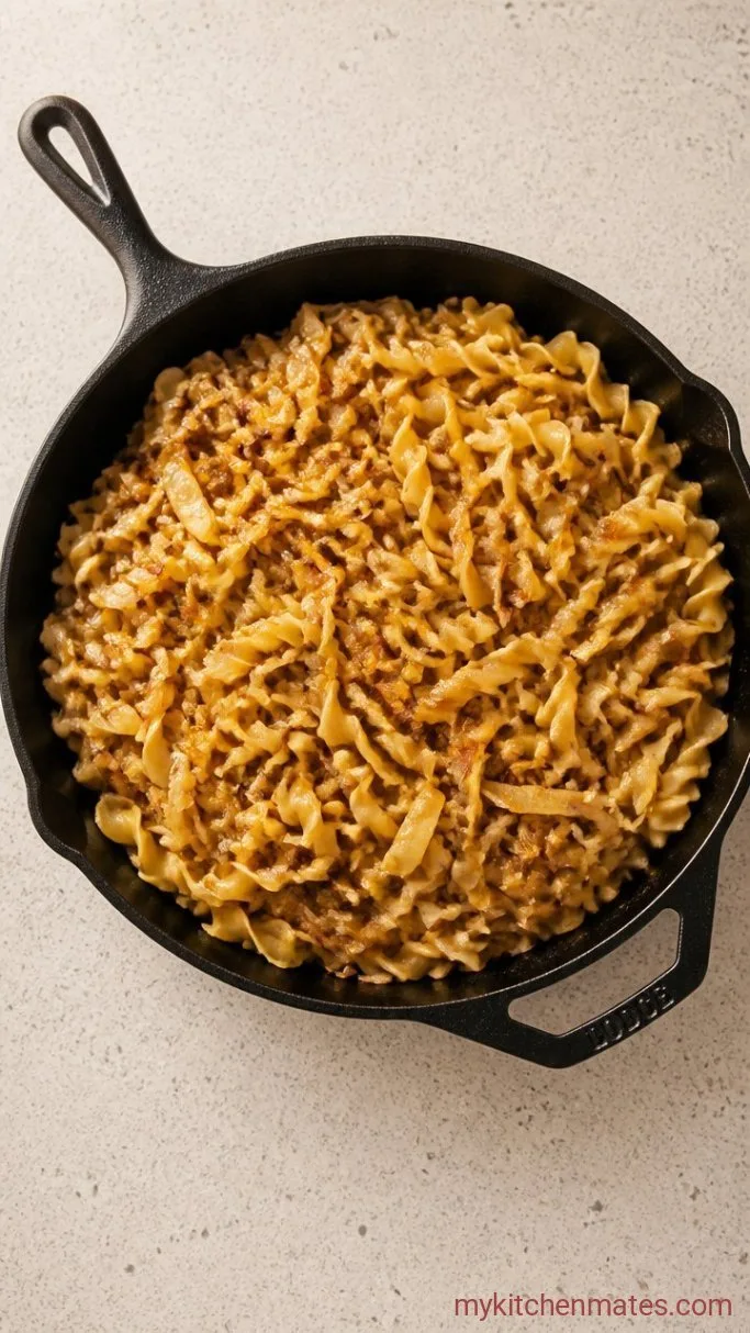 Buttery Haluski: Fried Cabbage & Noodles in 30 Minutes Step 3: Toss the Noodles with Cabbage