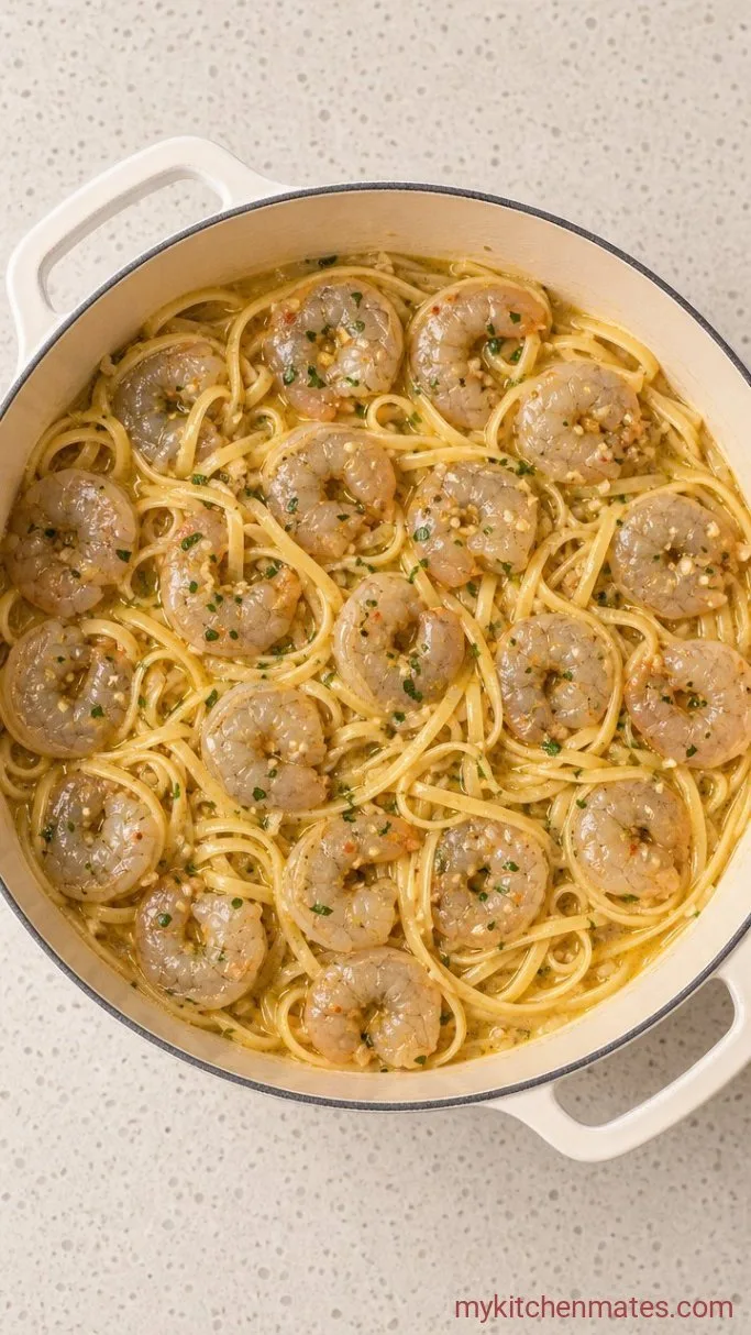Step 3: Toss the Pasta and Shrimp