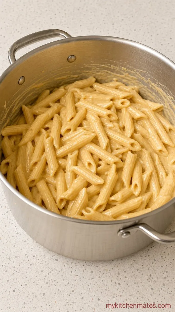 20-Minute Dairy Free Creamy Pasta Step 3: Toss the Pasta with Sauce