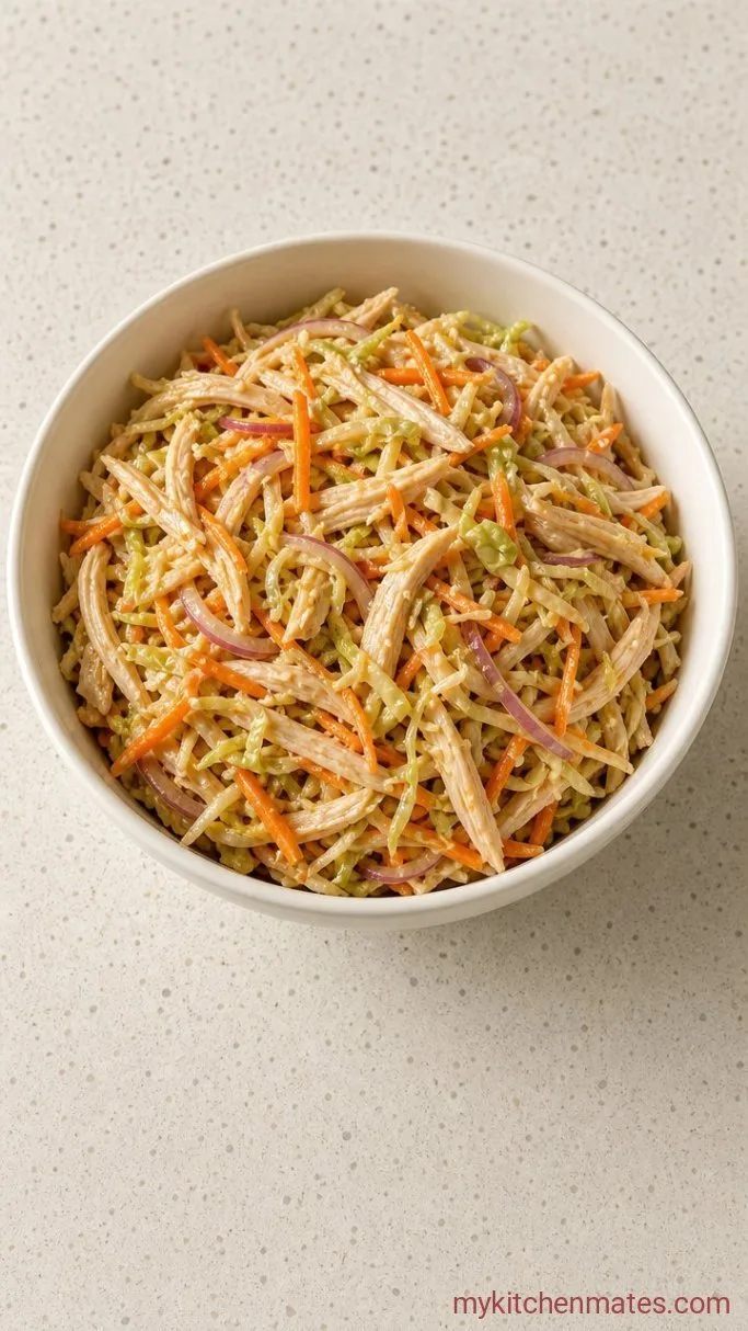 Quick Vietnamese Chicken Salad Step 3: Toss the Salad