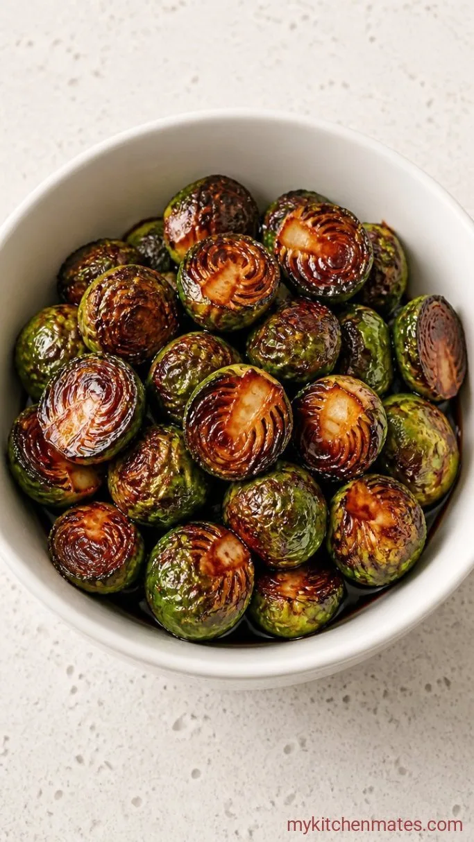 Sticky Glazed Brussels Sprouts (Ready in 25 Minutes) Step 3: Toss the Sprouts with the Glaze