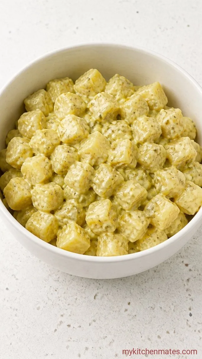 Classic Potato Salad (Creamy, Tangy, and Never Watery) Step 3: Toss the Warm Potatoes in the Dressing