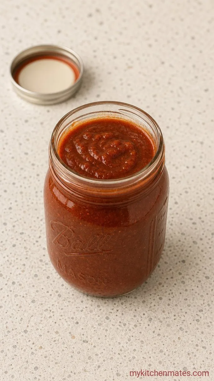 Homemade Classic Taco Sauce (Ready in 15 Minutes) Step 3: Transfer to a Jar and Serve