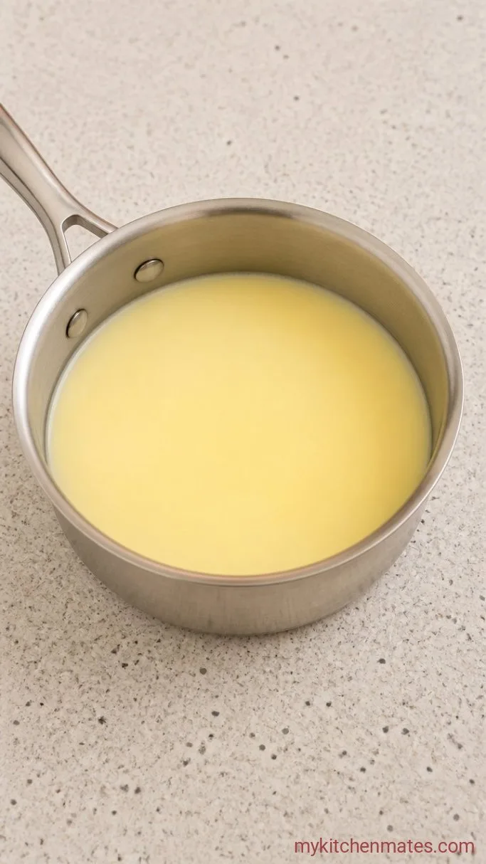 Step 3: Warm the Butter and Milk