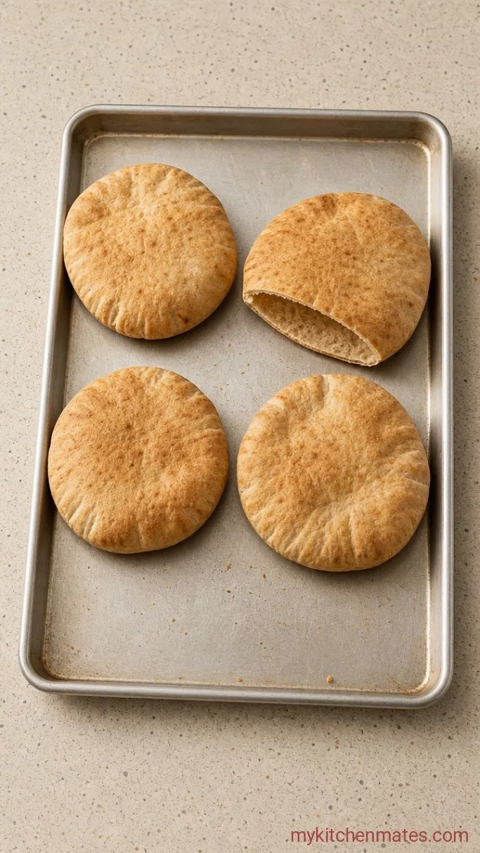 Step 3: Warm the Pitas