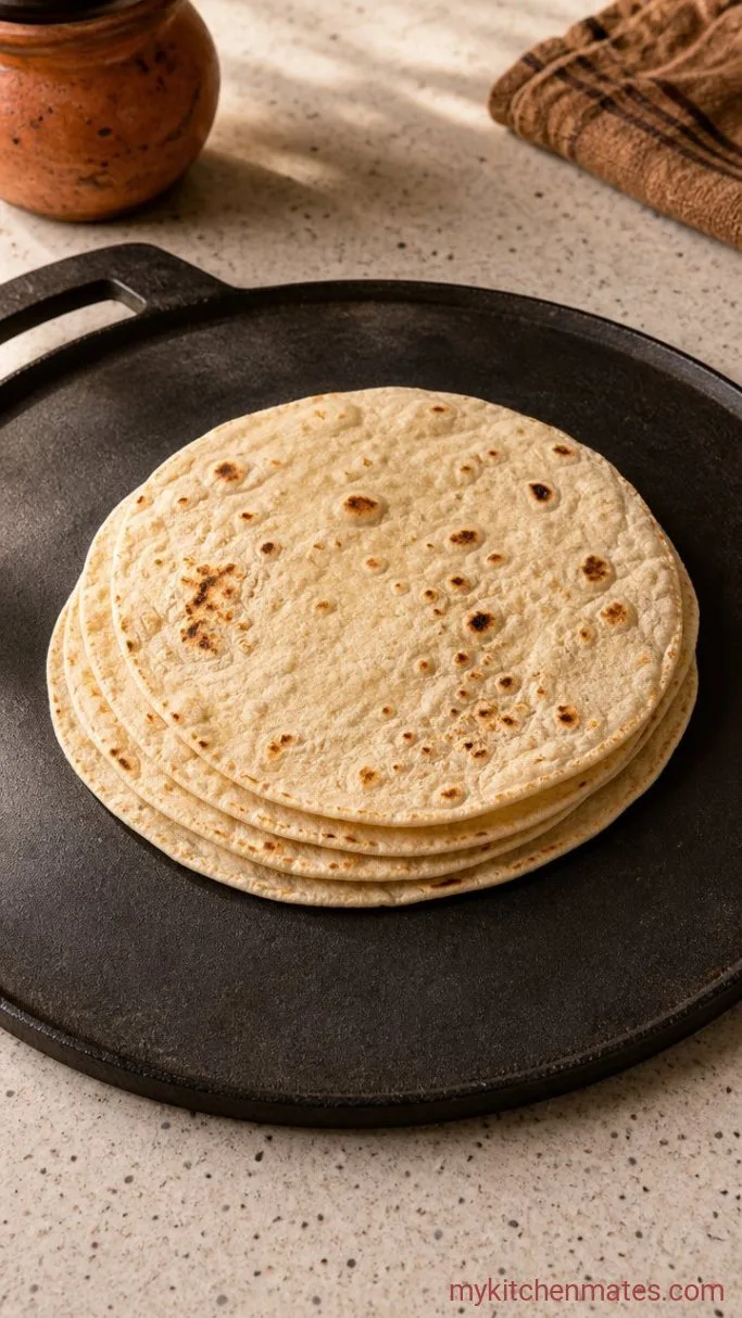 20-Minute BBQ Chicken Wraps Step 3: Warm the Tortillas