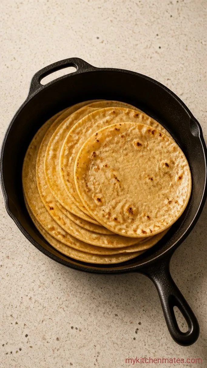 Step 3: Warm the Tortillas