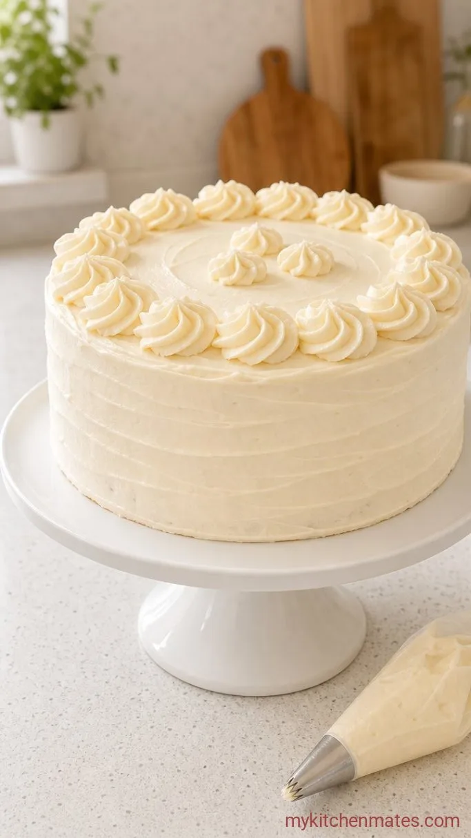 Step 3: Whip and Frost the Cake