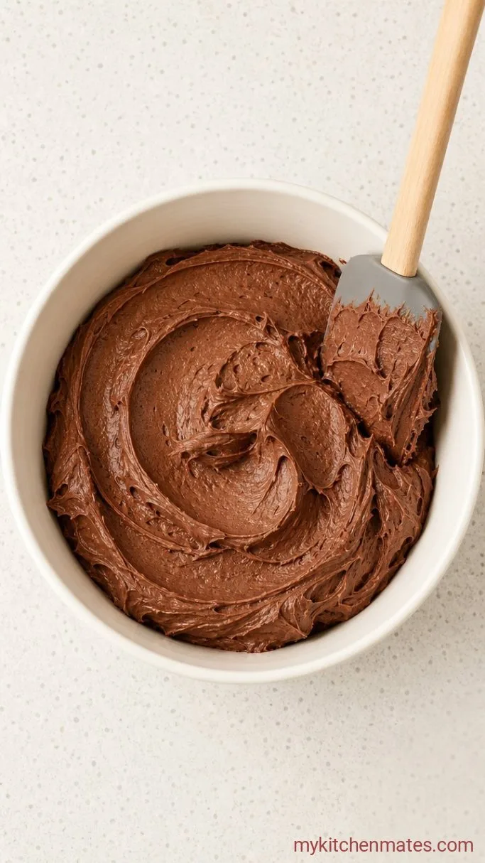 Step 3: Whip the Chocolate Frosting