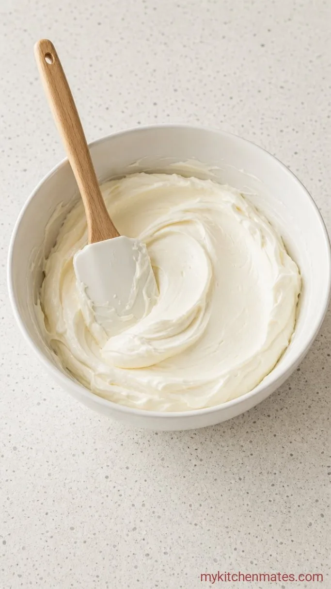 Fluffy Coconut Cream Cake with Coconut Cream Cheese Frosting Step 3: Whip the Cream Cheese Frosting