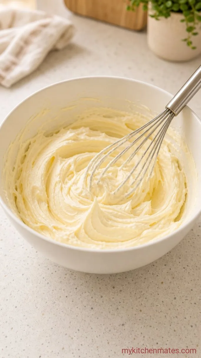 Step 3: Whip the Vanilla Buttercream
