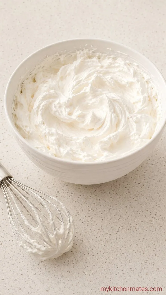 4-Ingredient Nothing Bundt Cake Frosting Step 3: Whip Until Light and Fluffy