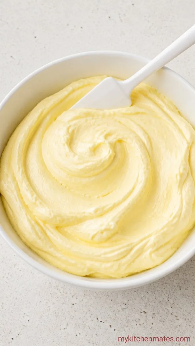 Easy Lemon Blueberry Poke Cake Step 3: Whip Up the Lemon Topping