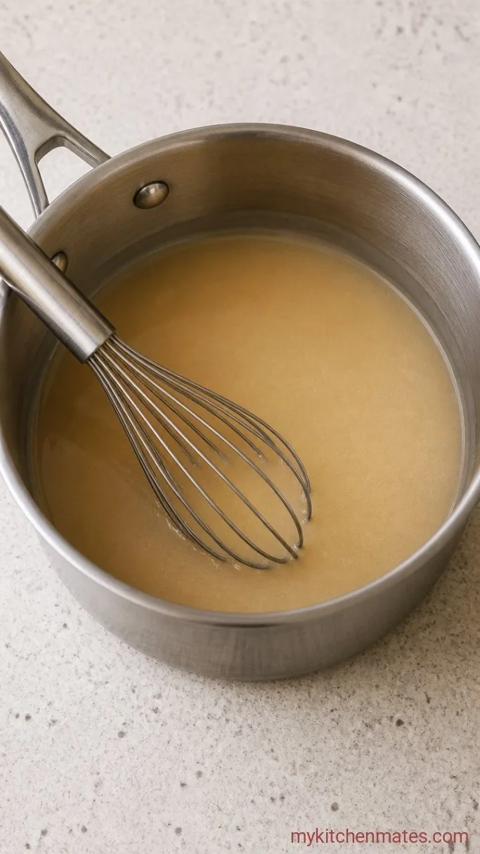 Step 3: Whisk in the Broth