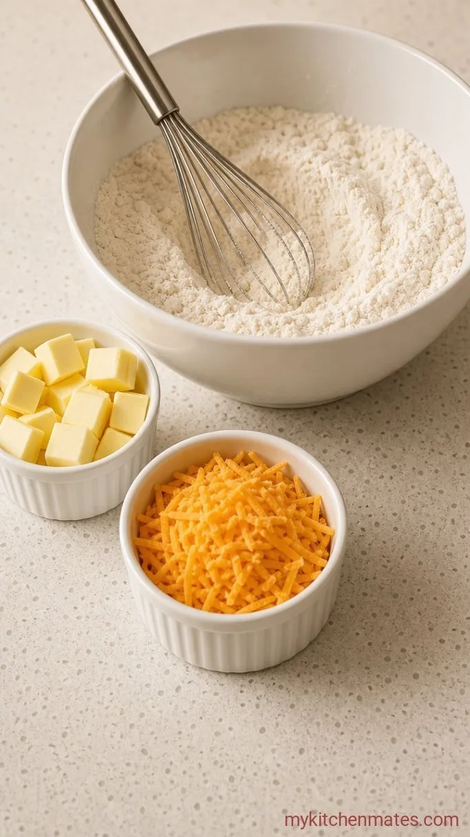 Step 3: Whisk the Biscuit Topping