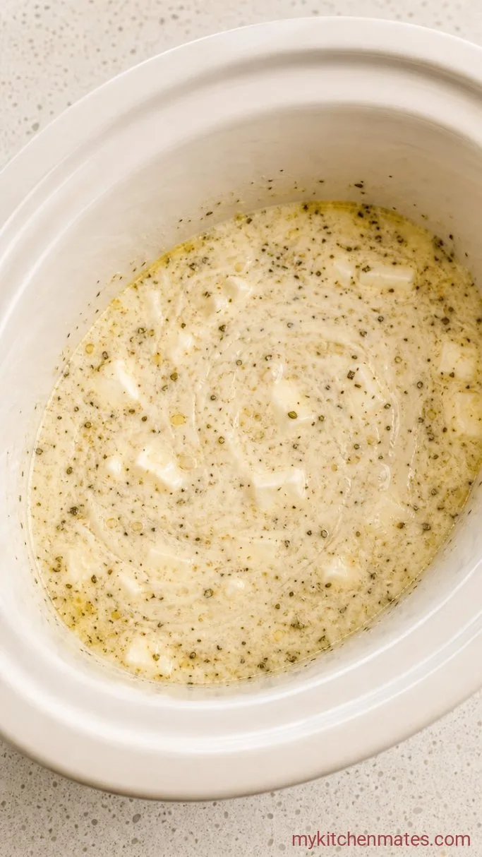 Step 3: Whisk the Creamy Sauce