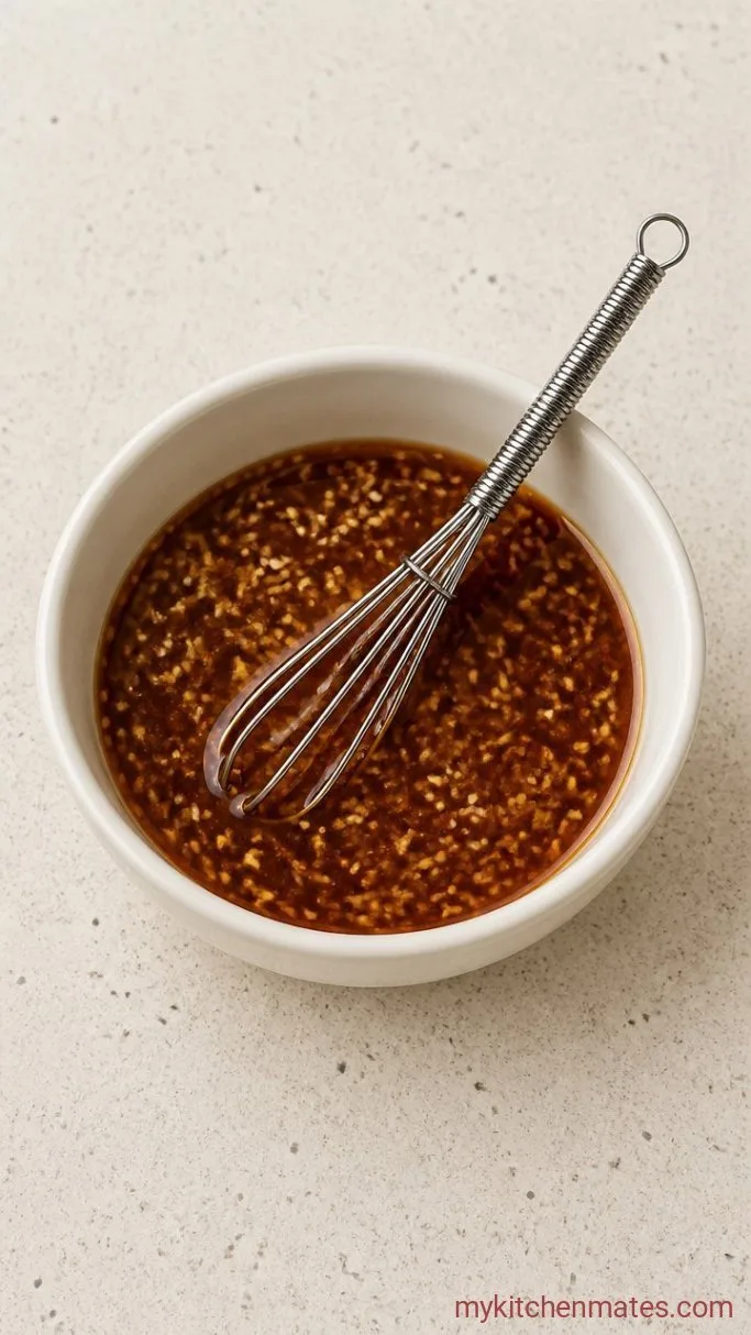 30-Minute Salmon Protein Bowl with Sesame Ginger Dressing Step 3: Whisk the Dressing